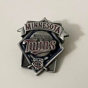 Vtg Minnesota Twins MLB Baseball Pin